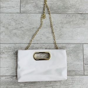 Claire's Bags - Claires Off White Clutch Bag Claire's Bags - Claires Off White Clutch Bag